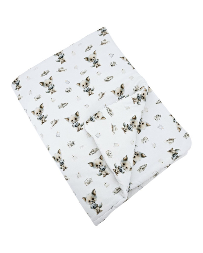 Bambusdecke 90x120 cm mit Füllung – Atmungsaktive & Weiche Babybettdecke PHOTOGRAPHER