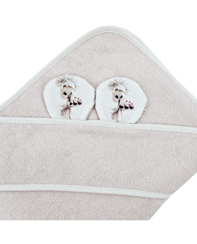 Bambusa vannas dvielis COOK/ROSE PINK