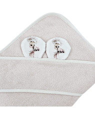 Bamboo bath cover COOK/ROSE PINK