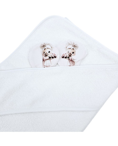 Badetuch aus Bambus COOK/WHITE