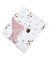 Kocyk mata edukacyjna z podszyciem VELVET KUCHARKA