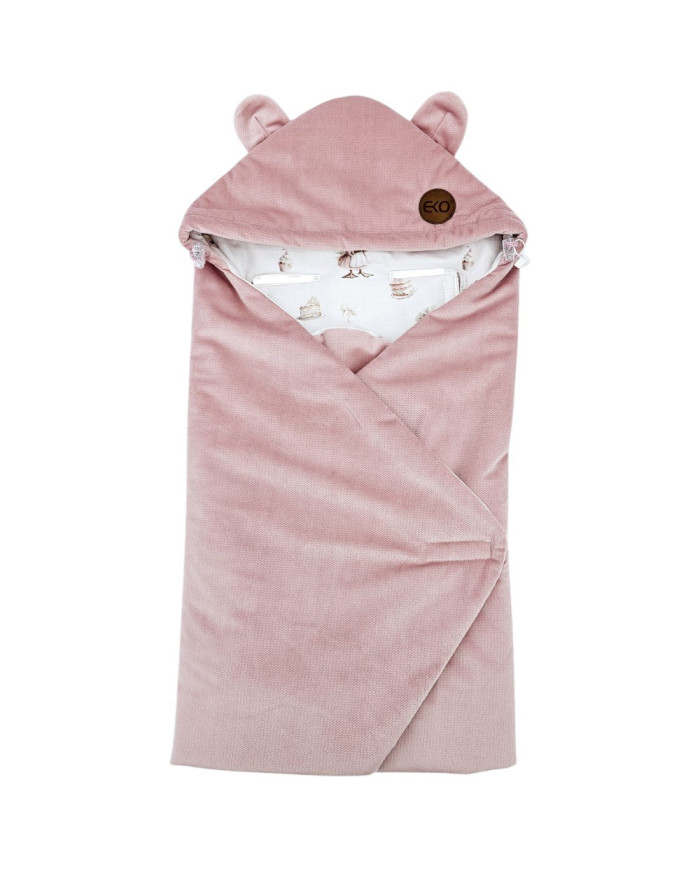 Baby Car Seat Sleeping Bag VELVET 3 and 5-point belts COOK