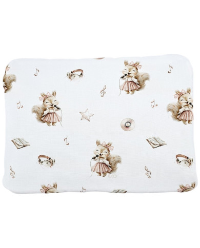 Flat Bamboo Pillow 30x40 cm – Anti-allergic with Filling SINGER