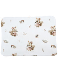 Oreiller plat en bambou 30x40 cm – Antiallergique avec rembourrage SINGER