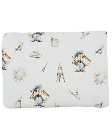 Oreiller plat en bambou 30x40 cm – Antiallergique avec rembourrage PAINTER