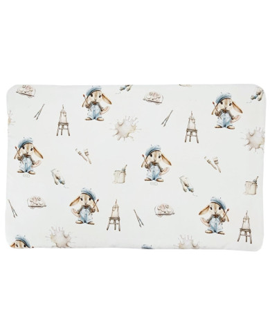 Flat Bamboo Pillow 40x60 cm – Anti-allergic with Filling PAINTER