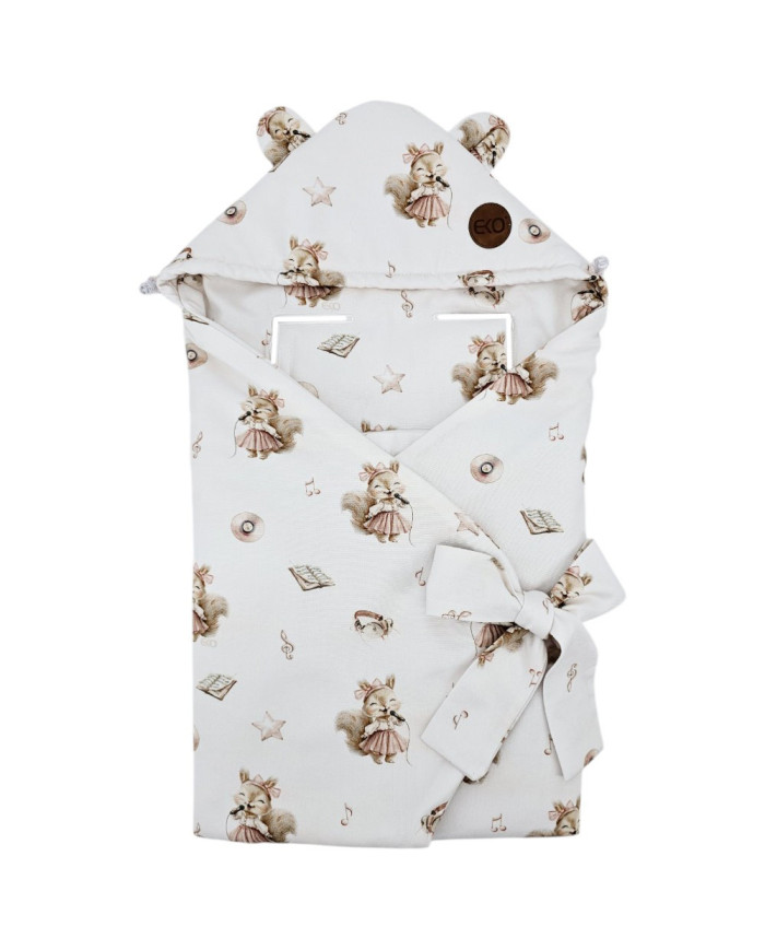 Chancelière en bambou – Chaude et Confortable pour Siège Auto SINGER