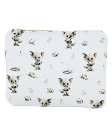 Flat spilvens 30x40 cm - Bambuss + Bouclé PHOTOGRAPHER