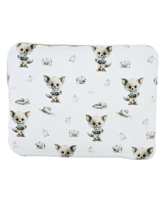 Poduszka płaska 30x40 cm – Bambus + Bouclé FOTOGRAF