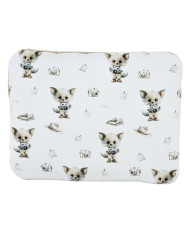 Flat spilvens 30x40 cm - Bambuss + Bouclé PHOTOGRAPHER