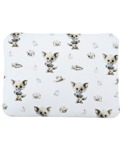 Oreiller plat en bambou 40x60 cm – Antiallergique avec rembourrage PHOTOGRAPHER