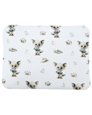 Oreiller plat en bambou 40x60 cm – Antiallergique avec rembourrage PHOTOGRAPHER