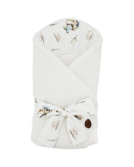 Bamboo baby wrap + boucle PAINTER