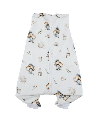 Multifunkční dětský spací pytel 2v1  bamboo PAINTER