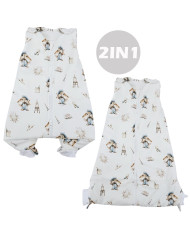 2in1 multifunktionaler Bambusschlafsack PAINTER