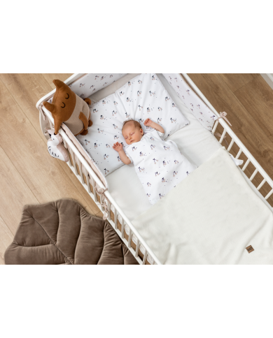 2in1 Śpiworek bambusowy niemowlęcy wielofunkcyjny PIOSENKARKA