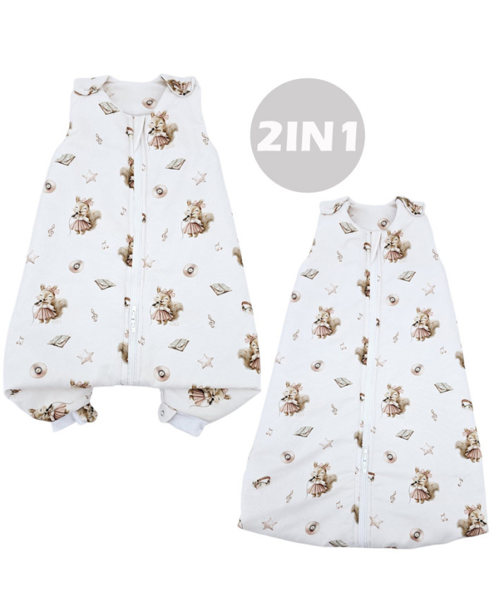 2in1 multifunctional bamboo baby sleeping bag SINGER