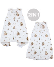 2in1 multifunctional bamboo baby sleeping bag SINGER