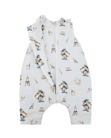 Bamboo Sleeping Bag with Feet – Breathable & Lightweight for Active Toddlers PAINTER