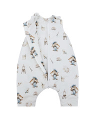 Bamboo Sleeping Bag with Feet – Breathable & Lightweight for Active Toddlers PAINTER