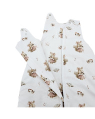 Śpiworek z Nóżkami Bambusowy – Oddychający i Lekki dla Aktywnych Dzieci PIOSENKARKA