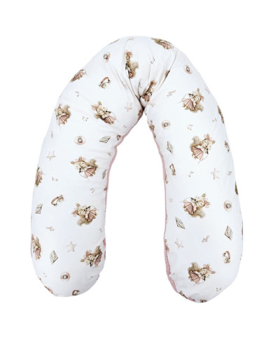 Großes Stillkissen Bambus + Bouclé – Luxuriöser Komfort & Hygiene SINGER