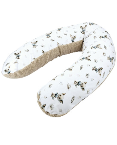 Large Nursing Pillow Bamboo + Bouclé – Luxury Comfort & Hygiene PHOTOGRAPHER