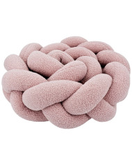 Bouclé Fonott Rácsvédő – Puha és Stílusos „Bárányka” Textúra PINK