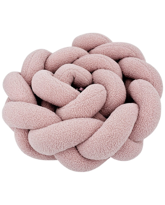 Bouclé Fonott Rácsvédő – Puha és Stílusos „Bárányka” Textúra PINK