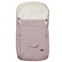 Knitted sleeping bag