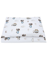 Printed cotton bedding - 2-piece 135x100 cm FARMER