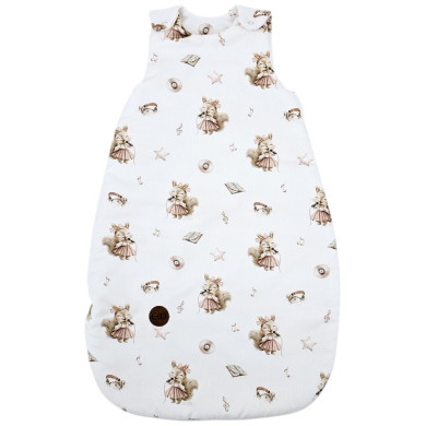 Średni bambusowy śpiworek  – komfortowy sen dla małych dzieci PIOSENKARKA