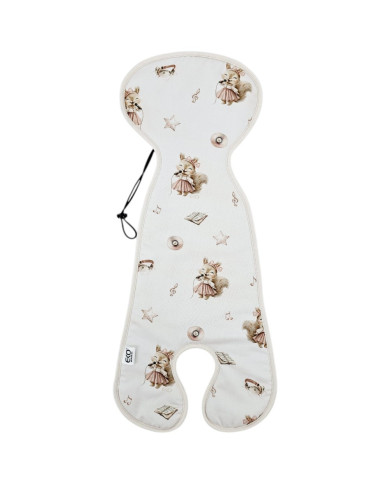 Assise respirante pour siège auto 0-9 kg – Structure en nid d'abeille anti-transpiration SINGER