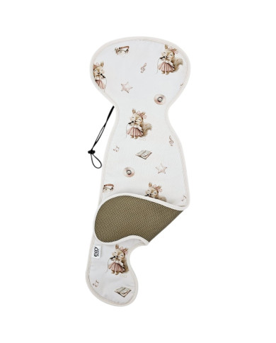 Atmungsaktive Sitzeinlage für Babyschalen 0-9 kg – Anti-Schwitz Wabenstruktur SINGER