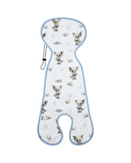 Atmungsaktive Sitzeinlage für Babyschalen 0-9 kg – Anti-Schwitz Wabenstruktur PHOTOGRAPHER