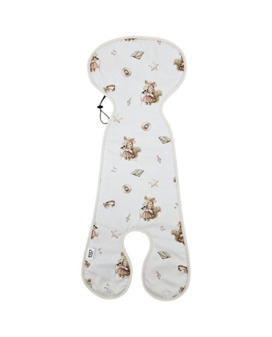 Atmungsaktive Sitzeinlage für Babyschalen  9-18 kg – Anti-Schwitz Wabenstruktur SINGER