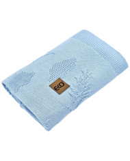 Bambusa trikotāžas sega Spaiki LIGHT BLUE