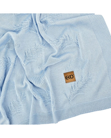 Bambusa trikotāžas sega Spaiki LIGHT BLUE