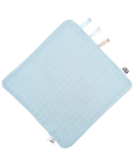 Soft Baby Burp Cloth – Absorbent Cotton & Gentle Muslin LIGHT BLUE