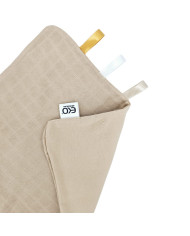 Soft Baby Burp Cloth – Absorbent Cotton & Gentle Muslin CARAMEL