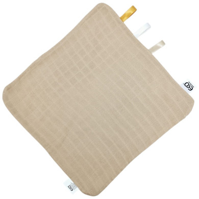 Miękka Pieluszka-Ulewajka Dziecięca – Chłonna Bawełna i Delikatny Muślin KARMEL