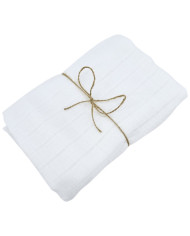 Lightweight Muslin Swaddle – Breathable & Soft for Sensitive Skin 120 x 120 cm 1pcs. WHITE