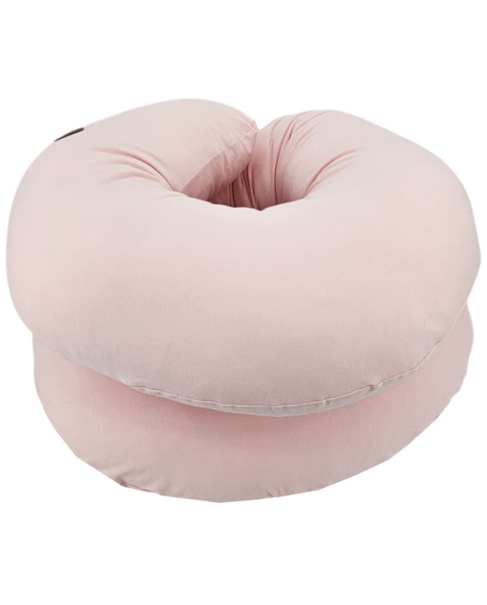 XL Подушка для кормления из джерси – J-образная, Эргономичная поддержка PINK