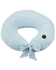 Kojicí polštář z jersey – Měkký a Elastický pro Matku a Dítě LIGHT BLUE