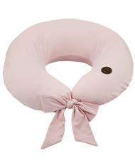 Coussin d'allaitement en jersey – Doux et Élastique pour Maman et Bébé PINK