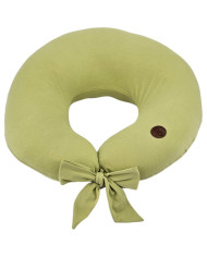 Jersey Nursing Pillow – Soft & Elastic Breastfeeding Support GREEN