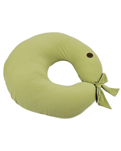 Kojicí polštář z jersey – Měkký a Elastický pro Matku a Dítě GREEN