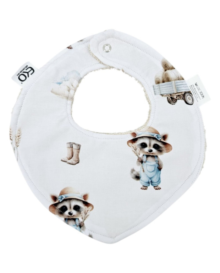 Pull-up bib Cotton FARMER/SAND