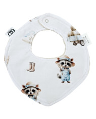 Pull-up bib Cotton FARMER/SAND