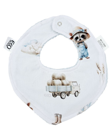 Aizvelkamais krūštura siksniņš Cotton FARMER/BLUE